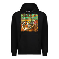 Black take a ride on the wild side Premium Hoodie - OliviaCreatesArt