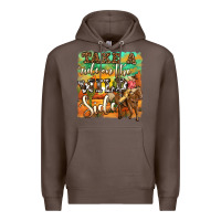 Coffee take a ride on the wild side Premium Hoodie - OliviaCreatesArt