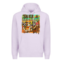 Lilac take a ride on the wild side Premium Hoodie - OliviaCreatesArt