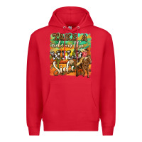 Red take a ride on the wild side Premium Hoodie - OliviaCreatesArt