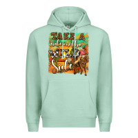 Seafoam take a ride on the wild side Premium Hoodie - OliviaCreatesArt