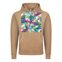 Vintage Coffee Hairdresser Scissor And Stars With Glitter Seamless Pattern Bbs Vintage Hoodie - BundleAndBundleShop