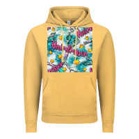 Vintage Mustard Hairdresser Scissor And Stars With Glitter Seamless Pattern Bbs Vintage Hoodie - BundleAndBundleShop