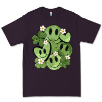 Plum st. patrick's day green smile Premium Tee - MaliasSmallBusiness