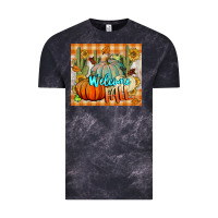 Cloud Black welcome fall tumbler Vintage Tee - BundleAndBundleShop