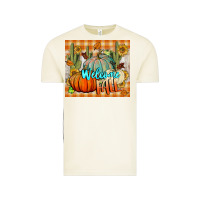 Welcome Fall Tumbler Vintage Tee | Teevron