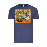 Vintage Denim welcome fall tumbler Vintage Tee - BundleAndBundleShop