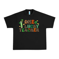 Black one lucky teacher Urban Heavy Tee - LillyAllenDesigns