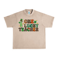 One Lucky Teacher Urban Heavy Tee | Teevron