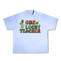 Grape Ice one lucky teacher Urban Heavy Tee - LillyAllenDesigns