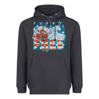 Smoke Born to be free Heavyweight Hoodie - FaDigitalArtStudio
