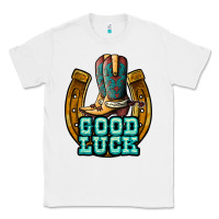 White good luck Classic Tee - JahusDesignShop