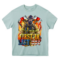Arona First In last Out American Firefighter Heavy Core Tee - LillyAllenDesigns