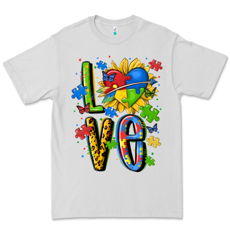 Autism Love Premium Tee by MaliasSmallBusiness | Teevron