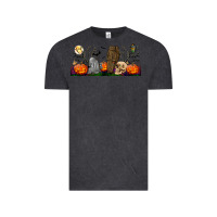 Vintage Black headstone and coffin lebbey glass Vintage Tee - BundleAndBundleShop