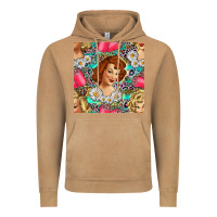 Vintage Camel Hairdresser Western Girl And Hair Curler Seamless Pattern Bbs Vintage Hoodie - BundleAndBundleShop