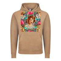 Vintage Coffee Hairdresser Western Girl And Hair Curler Seamless Pattern Bbs Vintage Hoodie - BundleAndBundleShop
