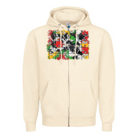 Sandshell Autism background Zipper Hoodie - CowGirlArtShop