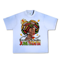 Grape Ice remembering my ancestors juneteenth Urban Heavy Tee - LillyAllenDesigns