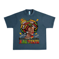 Midnight Navy remembering my ancestors juneteenth Urban Heavy Tee - LillyAllenDesigns