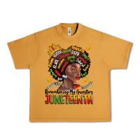 Peanut Butter remembering my ancestors juneteenth Urban Heavy Tee - LillyAllenDesigns