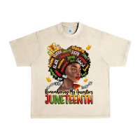 Sandshell remembering my ancestors juneteenth Urban Heavy Tee - LillyAllenDesigns
