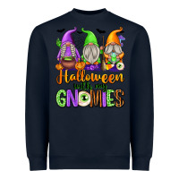 Navy Halloween with My Gnomes Heavyweight Sweatshirt - texasbilliewilder