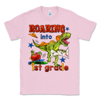 Bubblegum Pink roaring into 1st grade Classic Tee - BundleAndBundleShop