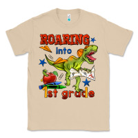 Mushroom roaring into 1st grade Classic Tee - BundleAndBundleShop