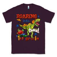 Plum roaring into 1st grade Classic Tee - BundleAndBundleShop
