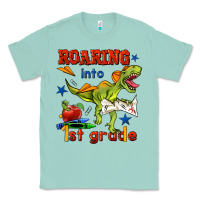Seafoam roaring into 1st grade Classic Tee - BundleAndBundleShop