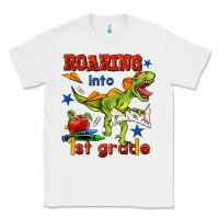 White roaring into 1st grade Classic Tee - BundleAndBundleShop
