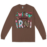 Chestnut wife mom rn registered nurse Long Sleeve Tee - RanaPortraitStore