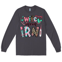 Smoke wife mom rn registered nurse Long Sleeve Tee - RanaPortraitStore