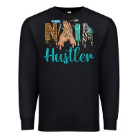 Black nail hustler bbs Premium Sweatshirt - BundleAndBundleShop