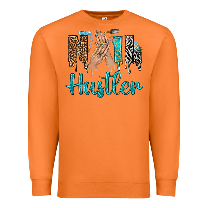 Nail Hustler Bbs Premium Sweatshirt by BundleAndBundleShop | Teevron