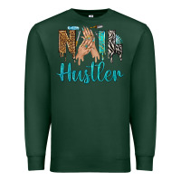 Sports Green nail hustler bbs Premium Sweatshirt - BundleAndBundleShop