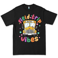 Black field trip vibes Premium Tee - MaliasSmallBusiness