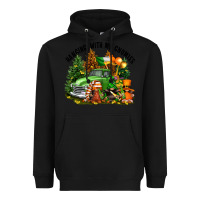Black St. Patricks Day hanging with my gnomies Heavyweight Hoodie - FaDigitalArtStudio