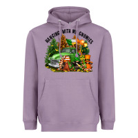 Lavender St. Patricks Day hanging with my gnomies Heavyweight Hoodie - FaDigitalArtStudio