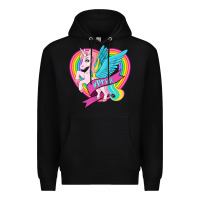 Black pride lgbtq unicorn Premium Hoodie - OliviaCreatesArt