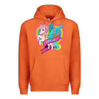 Carrot pride lgbtq unicorn Premium Hoodie - OliviaCreatesArt