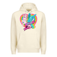 Sandshell pride lgbtq unicorn Premium Hoodie - OliviaCreatesArt