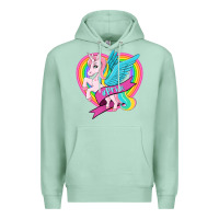 Seafoam pride lgbtq unicorn Premium Hoodie - OliviaCreatesArt