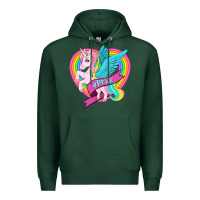 Sports Green pride lgbtq unicorn Premium Hoodie - OliviaCreatesArt