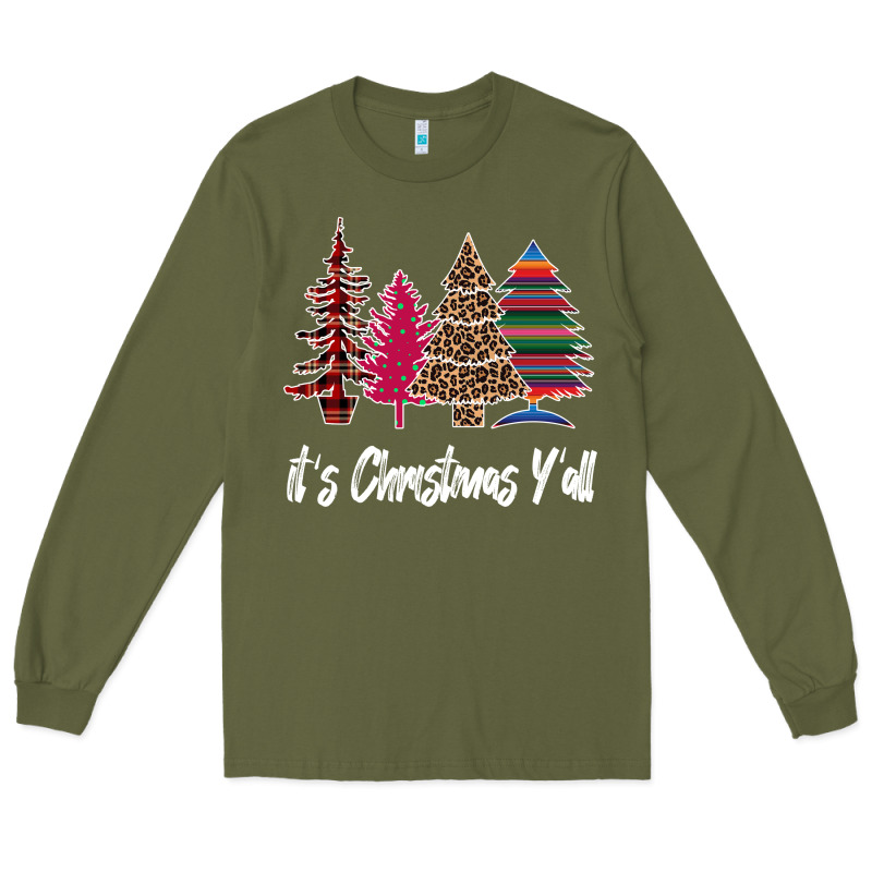 Merry Christmas Pine Tree Long Sleeve Tee by Bettercallsaul | Teevron