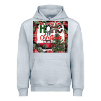 Heather Grey christmas homecoming celebration Urban Hoodie - CowhideDigitalArt
