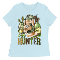 Baby Blue Egg hunter Ladies Tee - NancyCooperArtShop