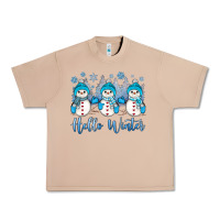 Burro snowman hello winter Urban Heavy Tee - JahusDesignShop