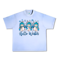 Grape Ice snowman hello winter Urban Heavy Tee - JahusDesignShop